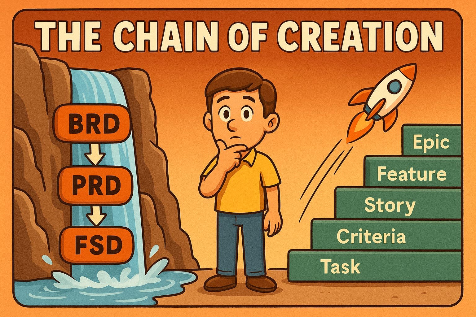 The Chain of Creation: Làm Product Không Phải Chỉ Viết Yêu Cầu Mà Là Kết Nối Tầm Nhìn và Thực Thi